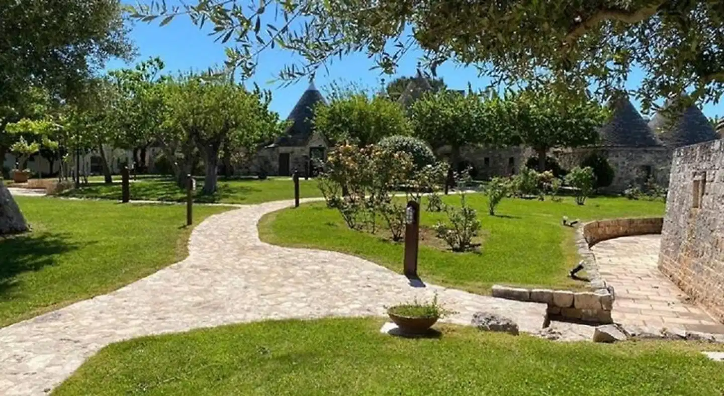 Il Palmento Resort Garten