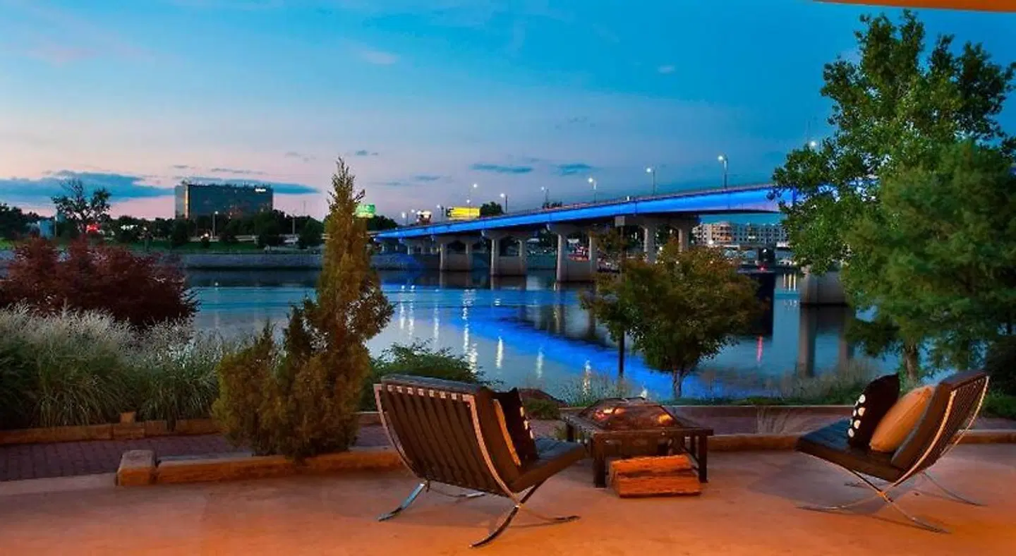 Little Rock Marriott Terrasse