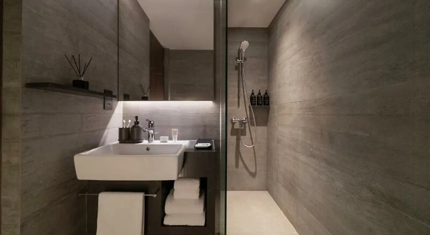 30 Bencoolen Badezimmer