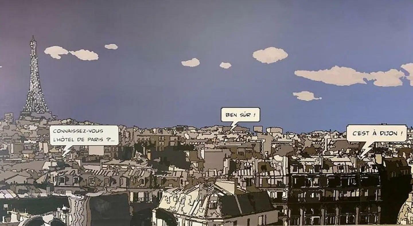 De Paris Landkarte