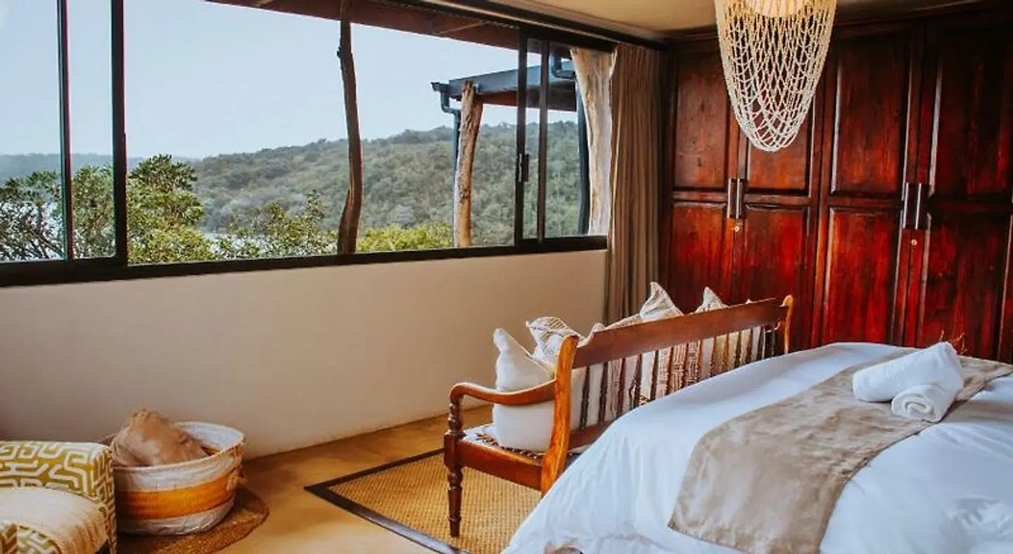 African Safari Lodge Terrasse