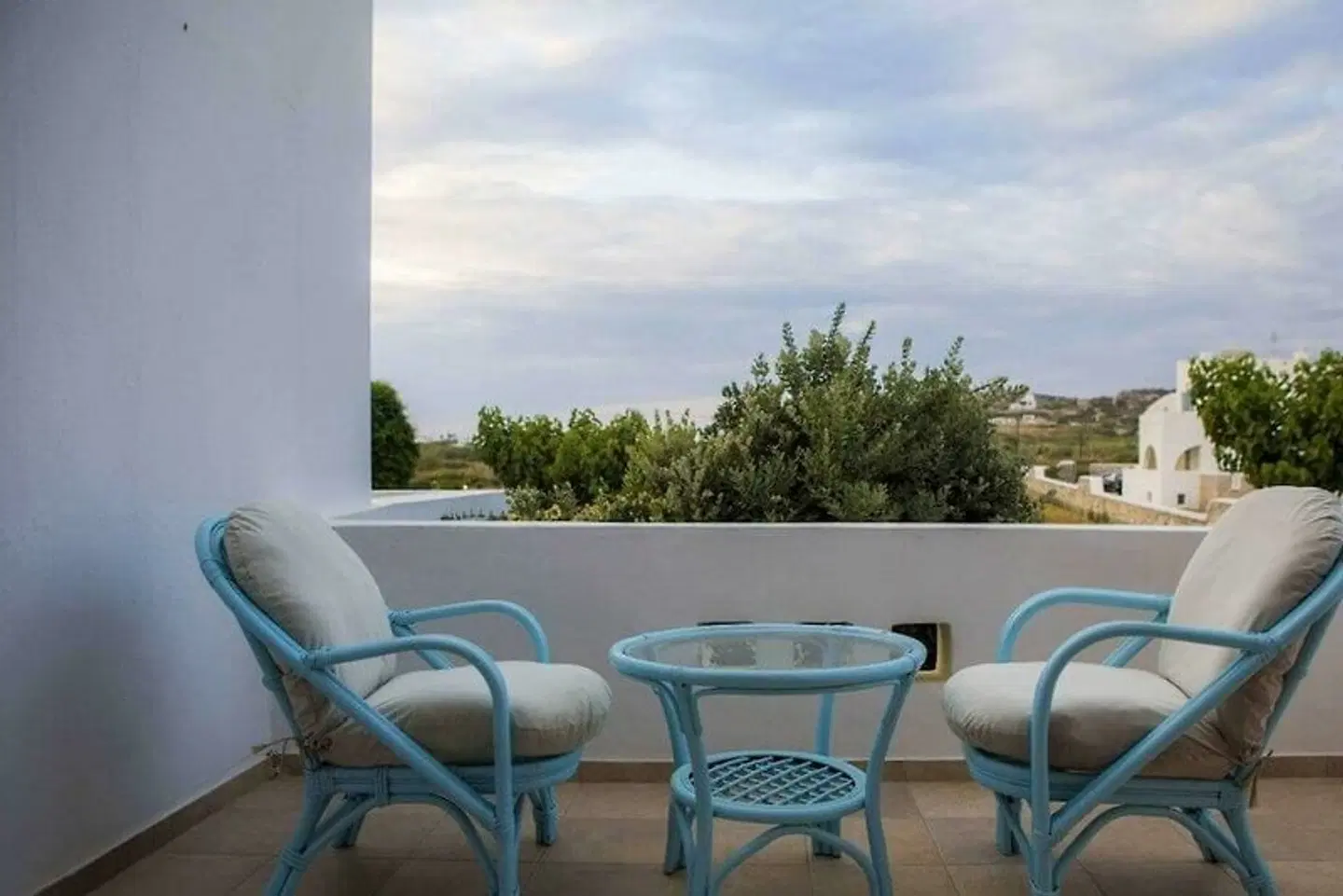 Plaza Beach Hotel Terrasse