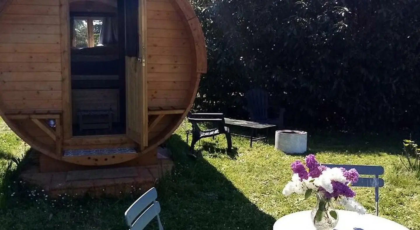 Les Tonneaux de l'Eure Logement Insolite Garten