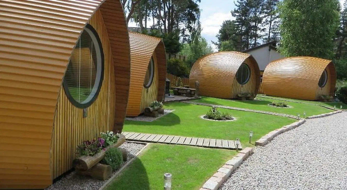 Eriskay B&B and Aviemore Glamping Garten