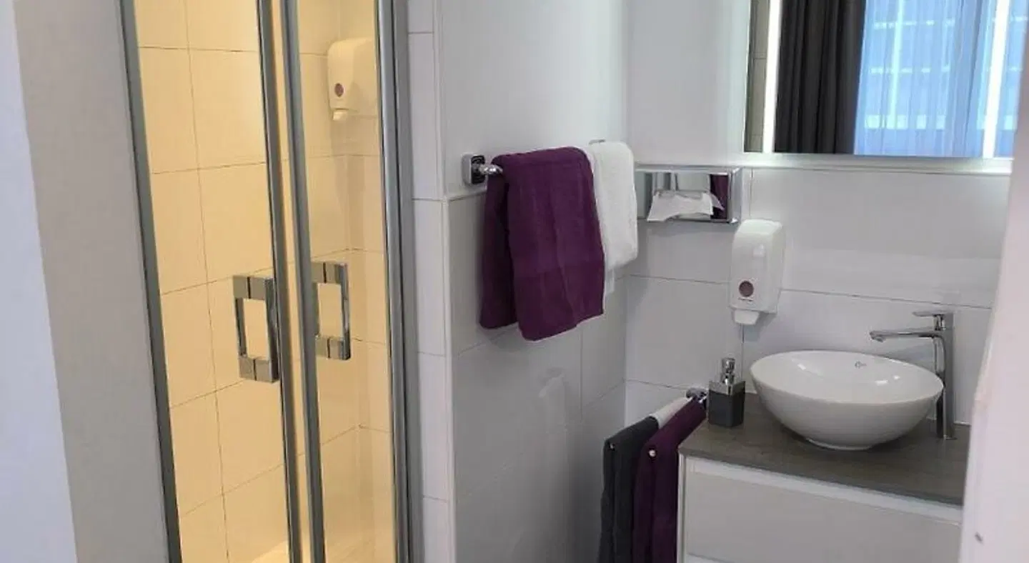 Kempe New Work Hotel Essen Badezimmer