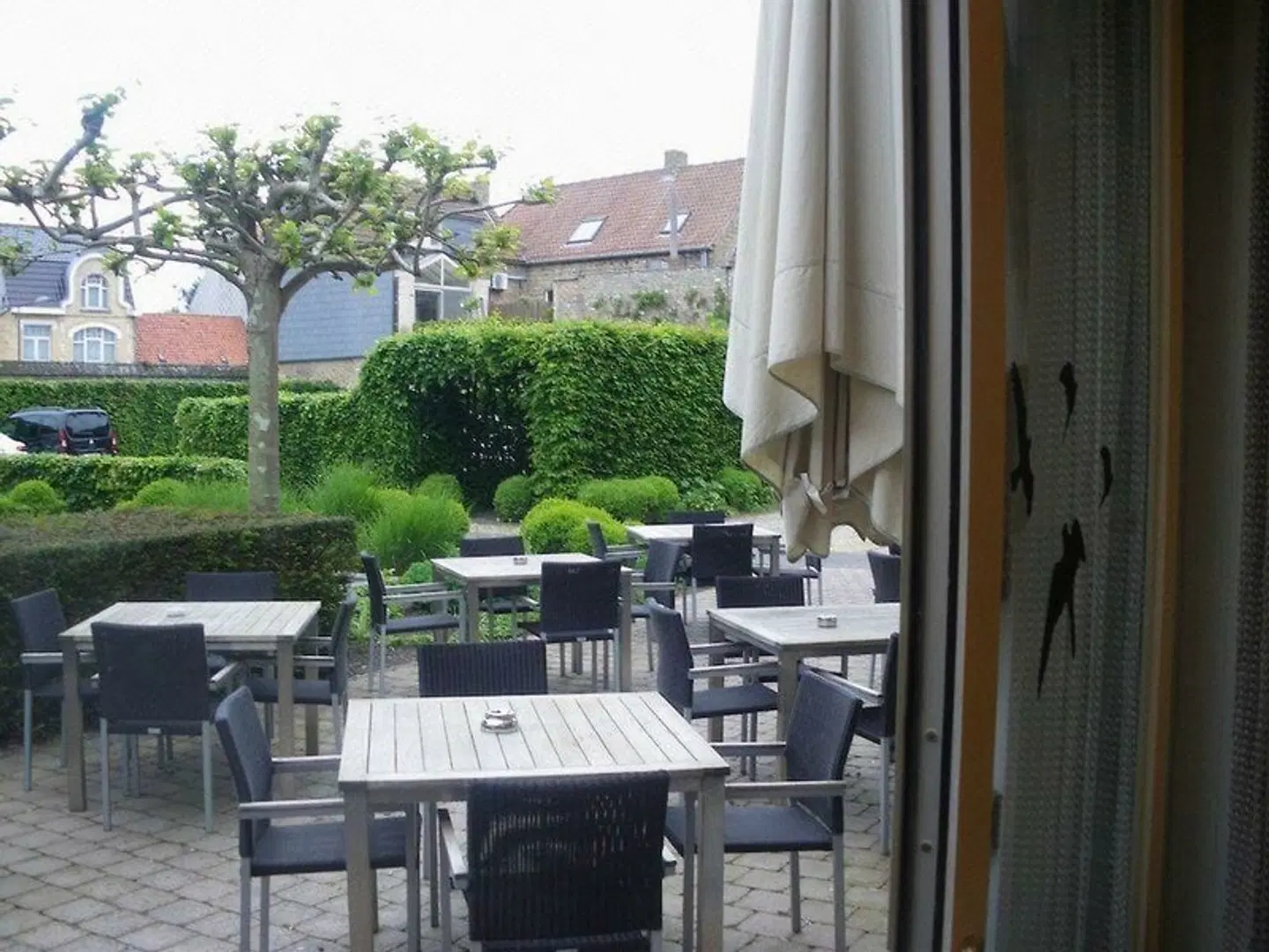 Hotel Amaryllis Veurne Terrasse