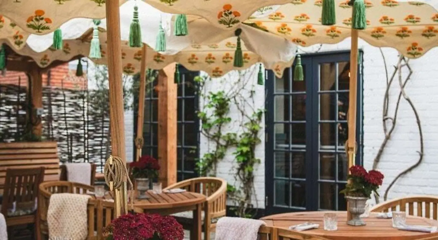 Bel & The Dragon Odiham Terrasse