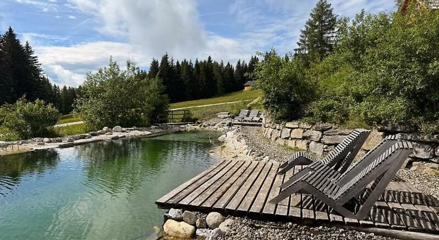 Chaletdorf-Fanningberg Terrasse
