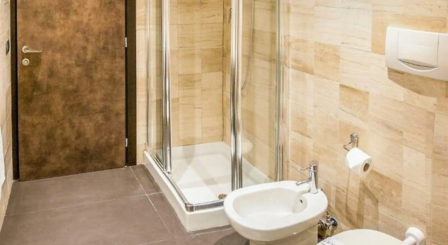 Rome Airport Hotel Fiumicino Badezimmer