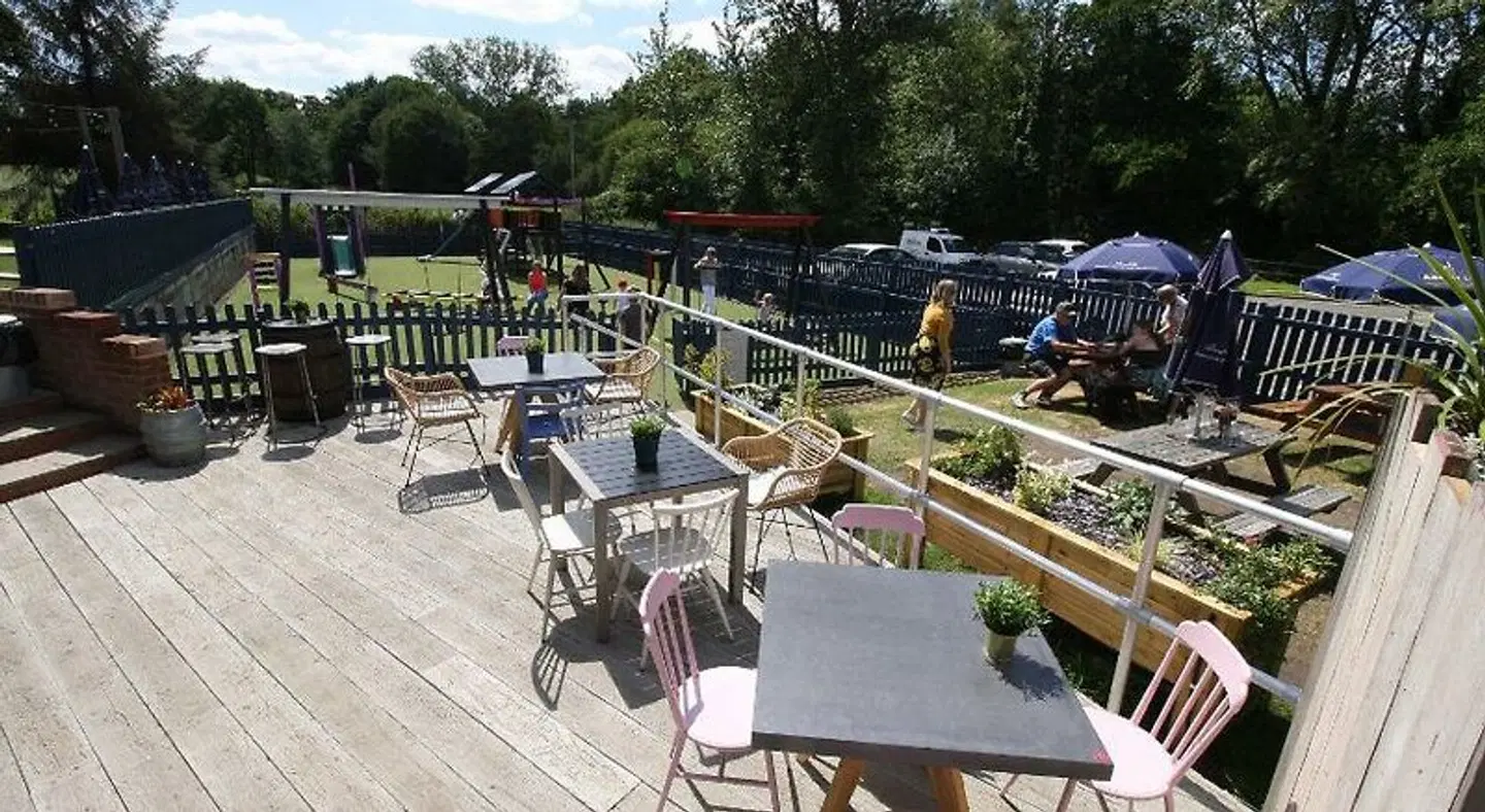 The Sun Inn Terrasse
