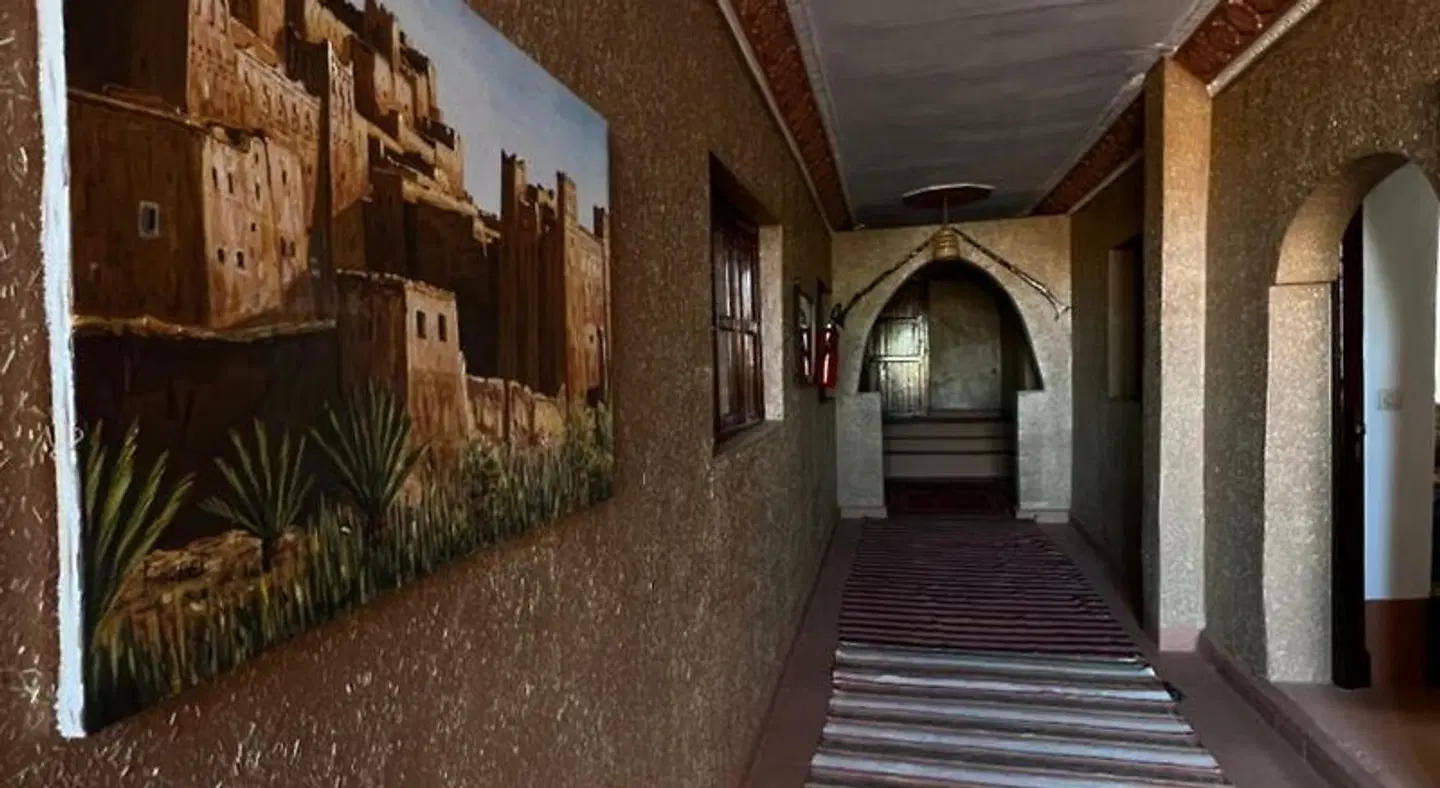 Auberge Ksar Ait Ben Haddou Garten