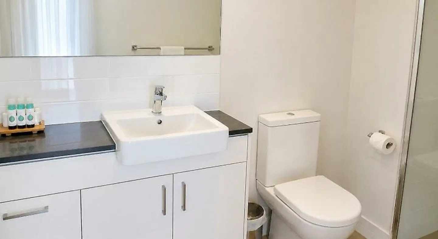 Gladstone Central Plaza Badezimmer