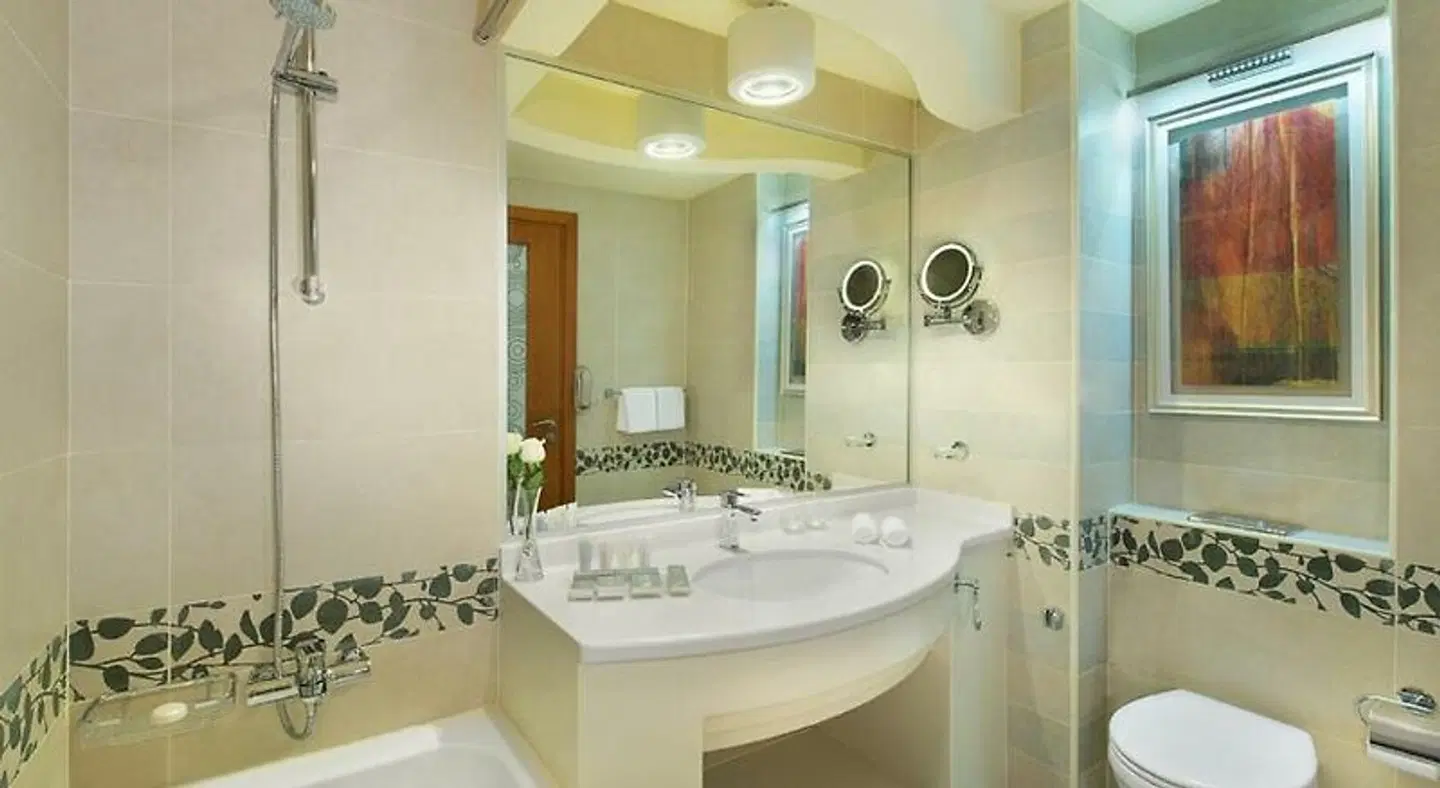 City Seasons Towers Hotel Bur Dubai Badezimmer
