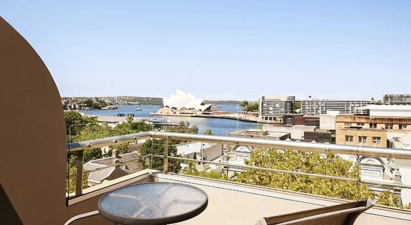 Rendezvous Hotel Sydney The Rocks Terrasse