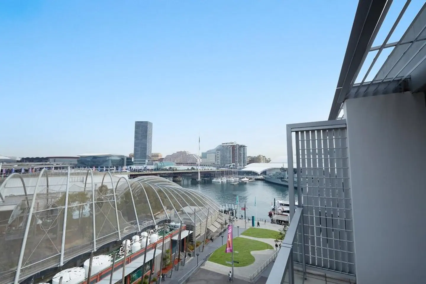 Adina Apartment Hotel Sydney Darling Harbour Terrasse