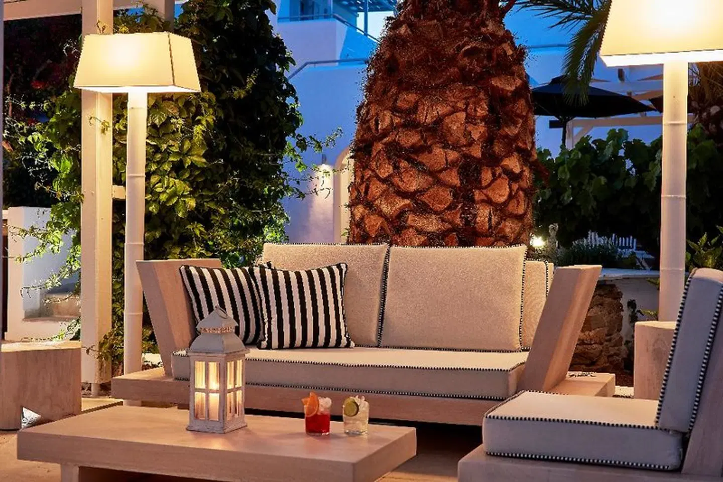 Mr & Mrs White Terrasse