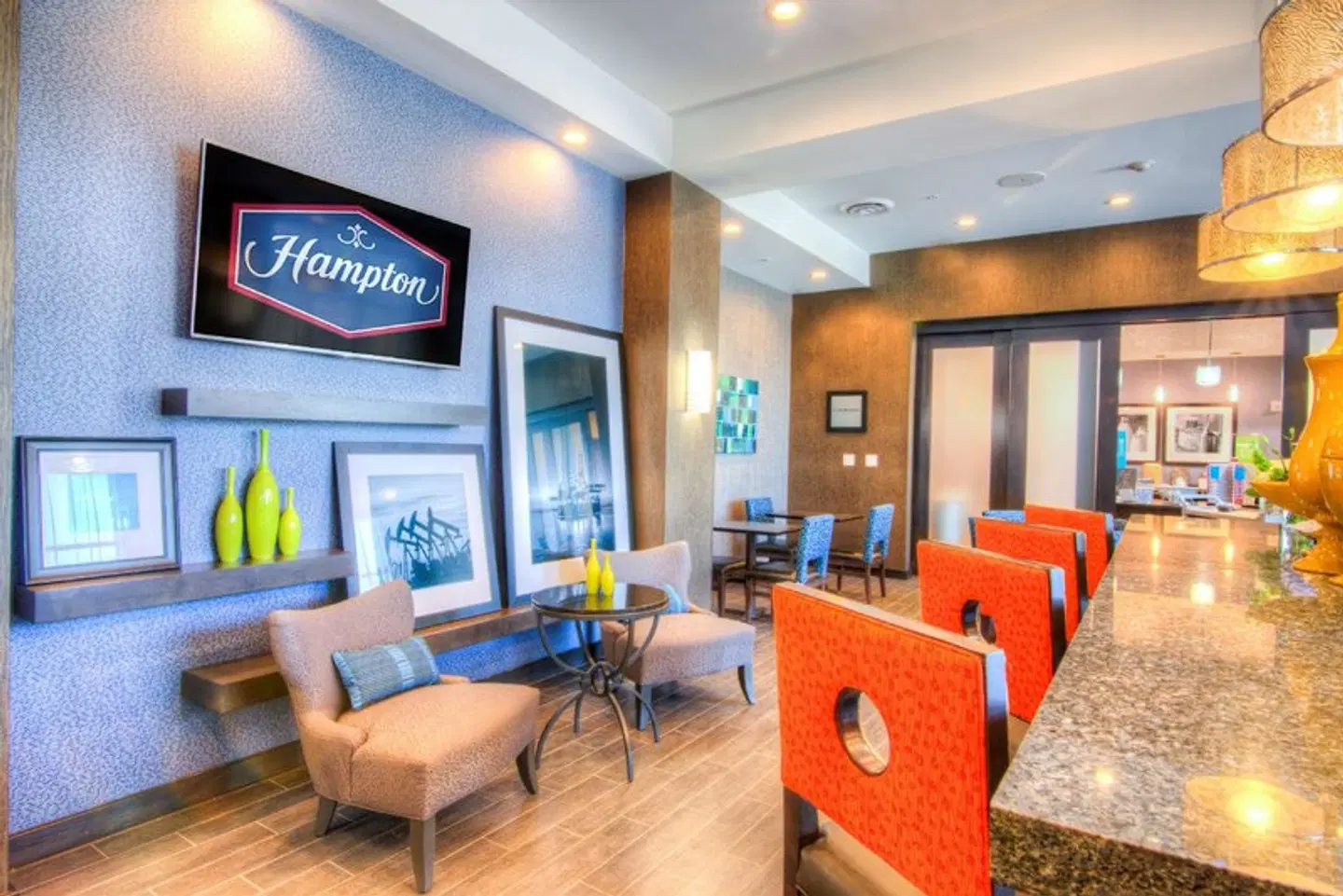 Hampton Inn Houston I-10 East Bar