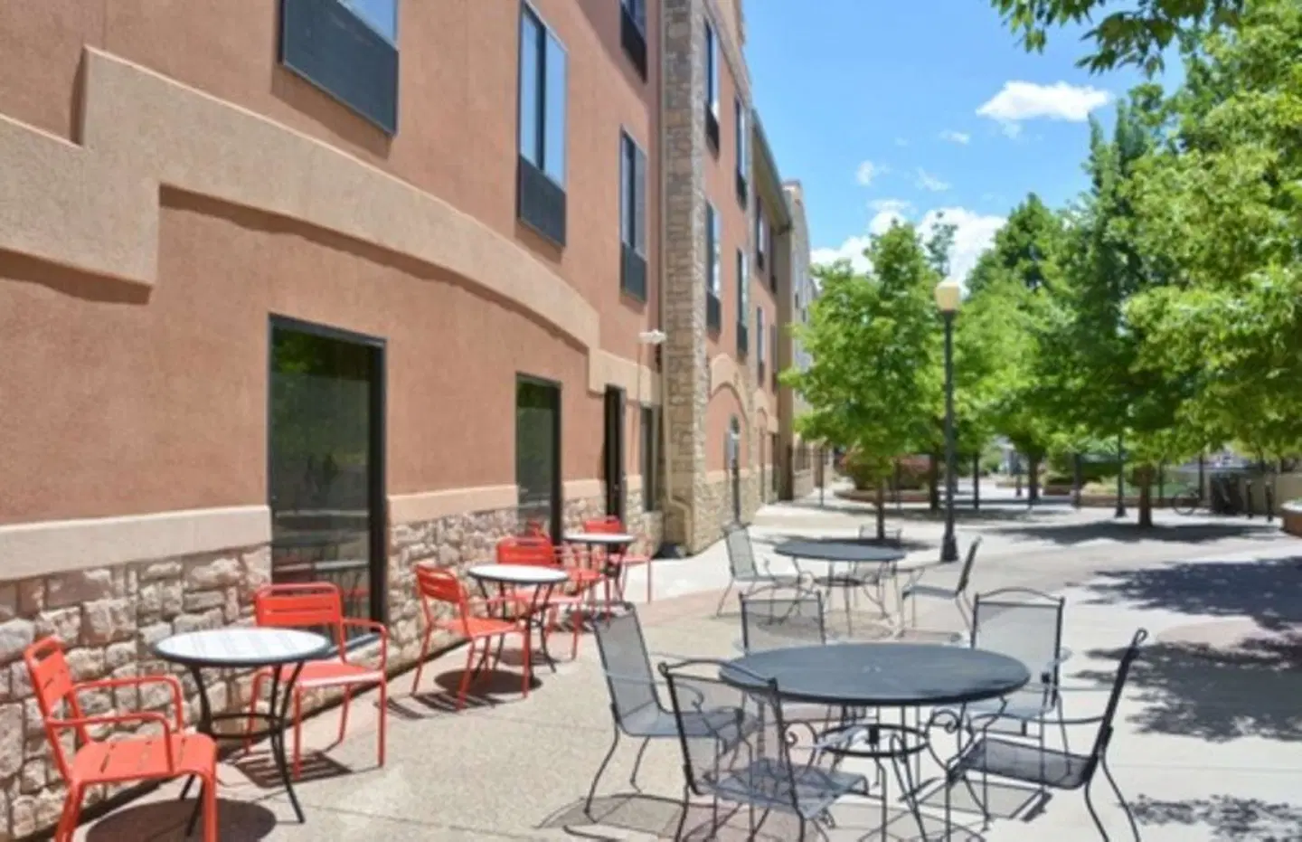 Hampton Inn Grand Junction Downtown/Historic Main Street Terrasse