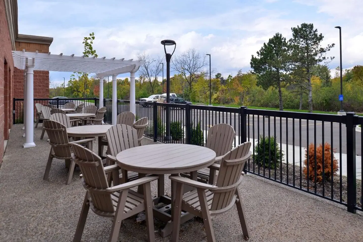 Hampton Inn & Suites Ann Arbor West Terrasse