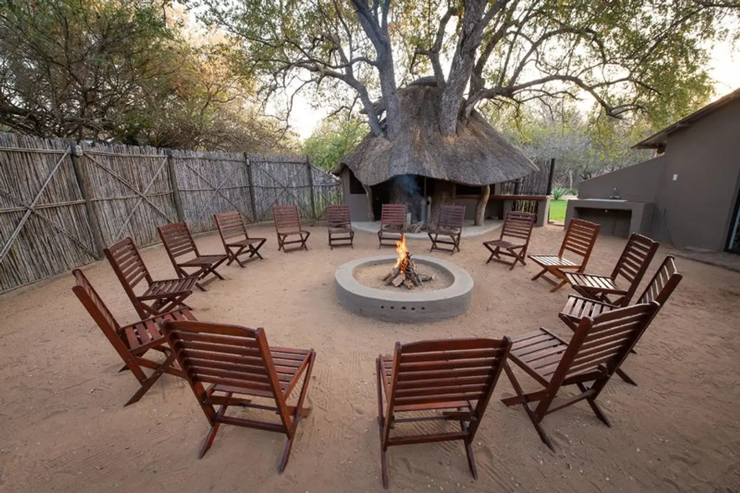 Blyde River Wilderness Lodge Terrasse