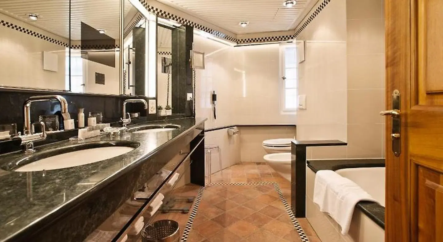 Widder Hotel Badezimmer