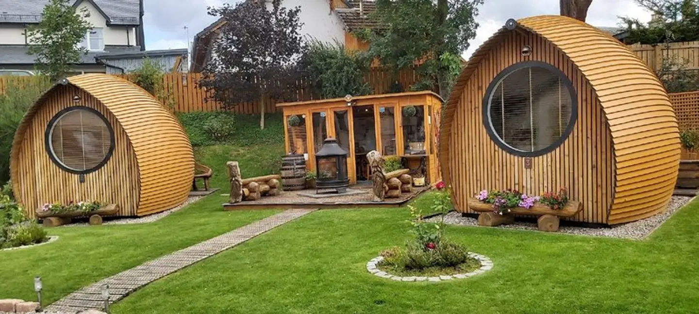 Eriskay B&B and Aviemore Glamping Garten