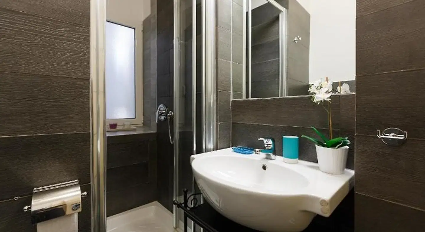 Roma Trastevere Relais Guest House Badezimmer