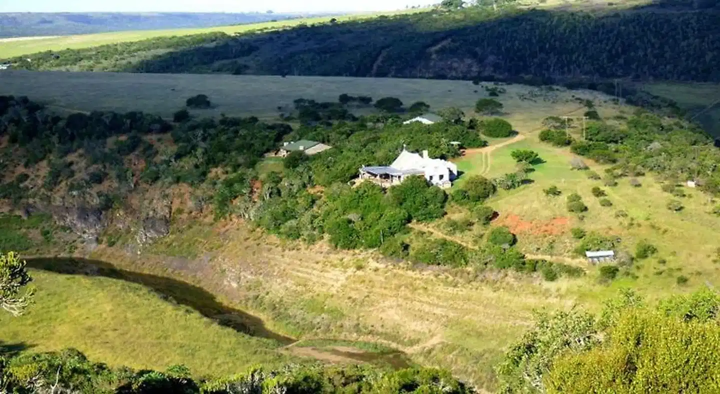African Safari Lodge Landschaft