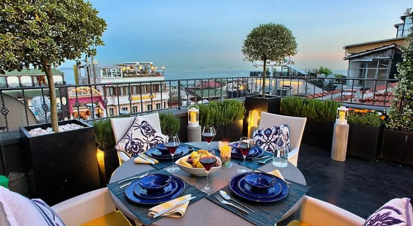 Istanbul Irini Seaview House Terrasse