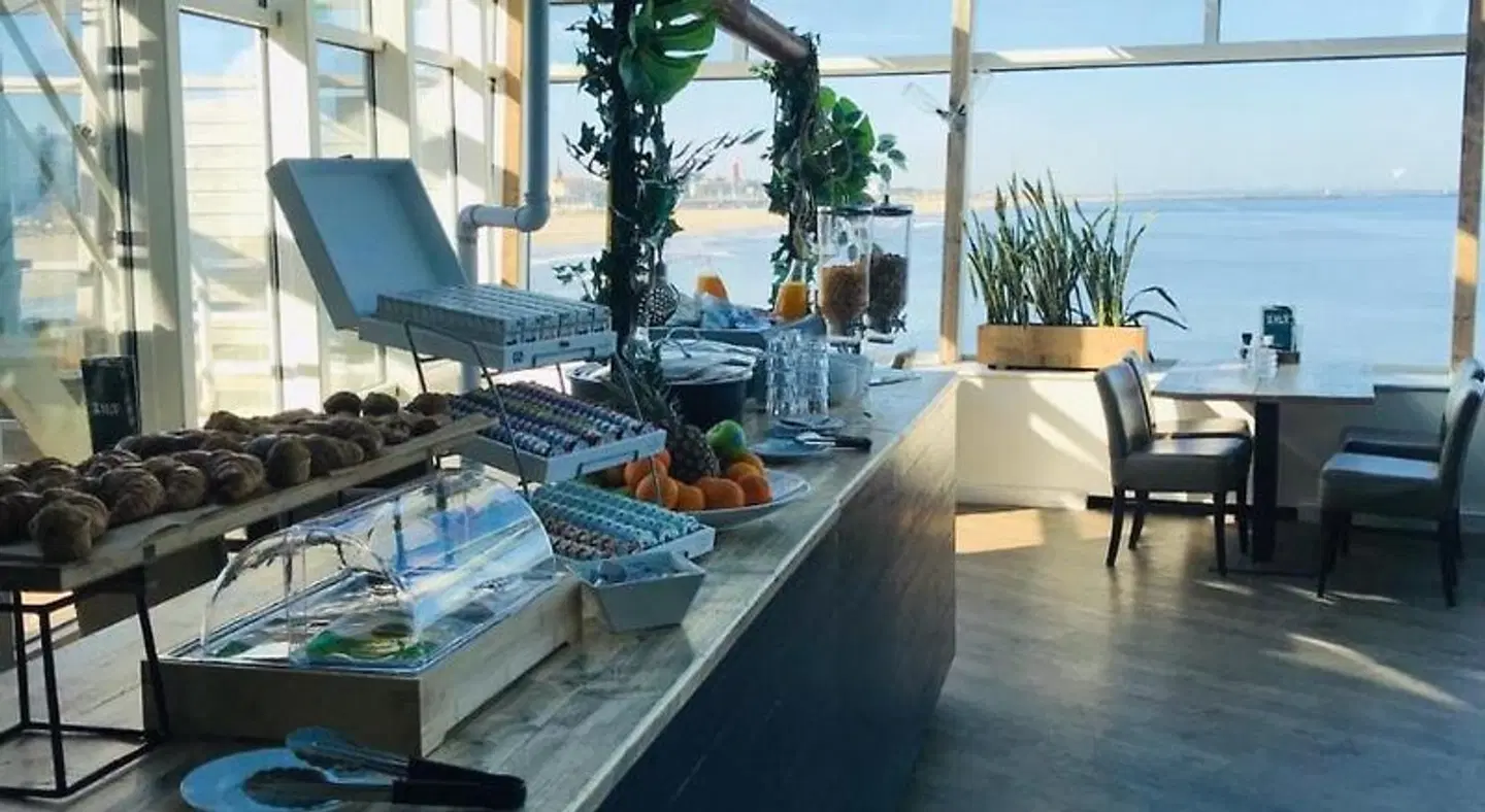De Pier Suites Terrasse