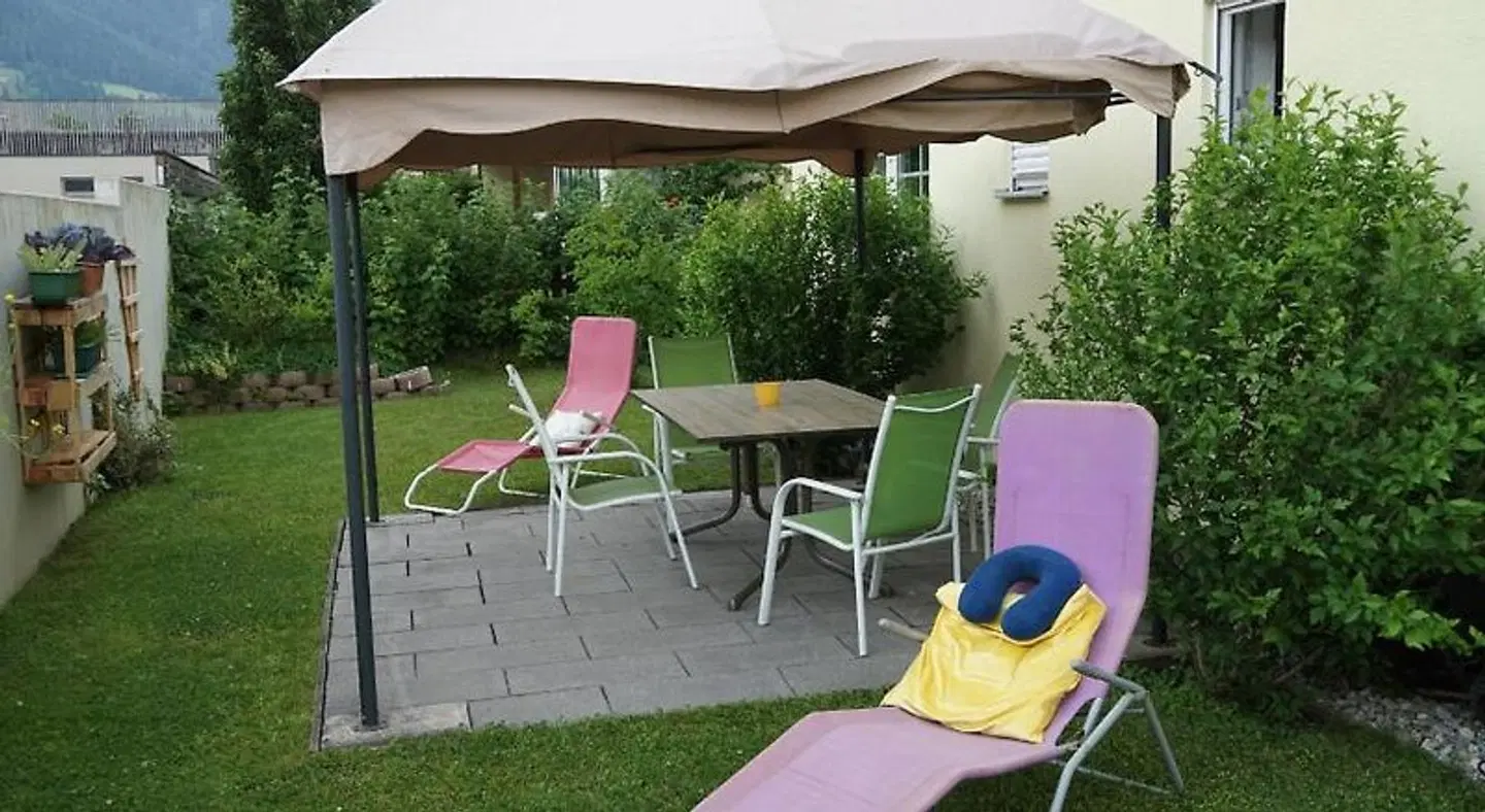 AlpenSportLodge Terrasse