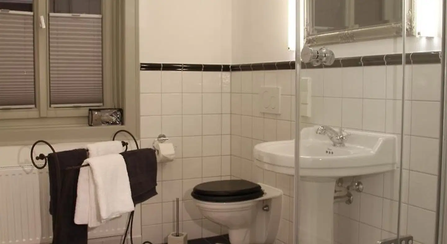 Hotel Villa Victoria Badezimmer