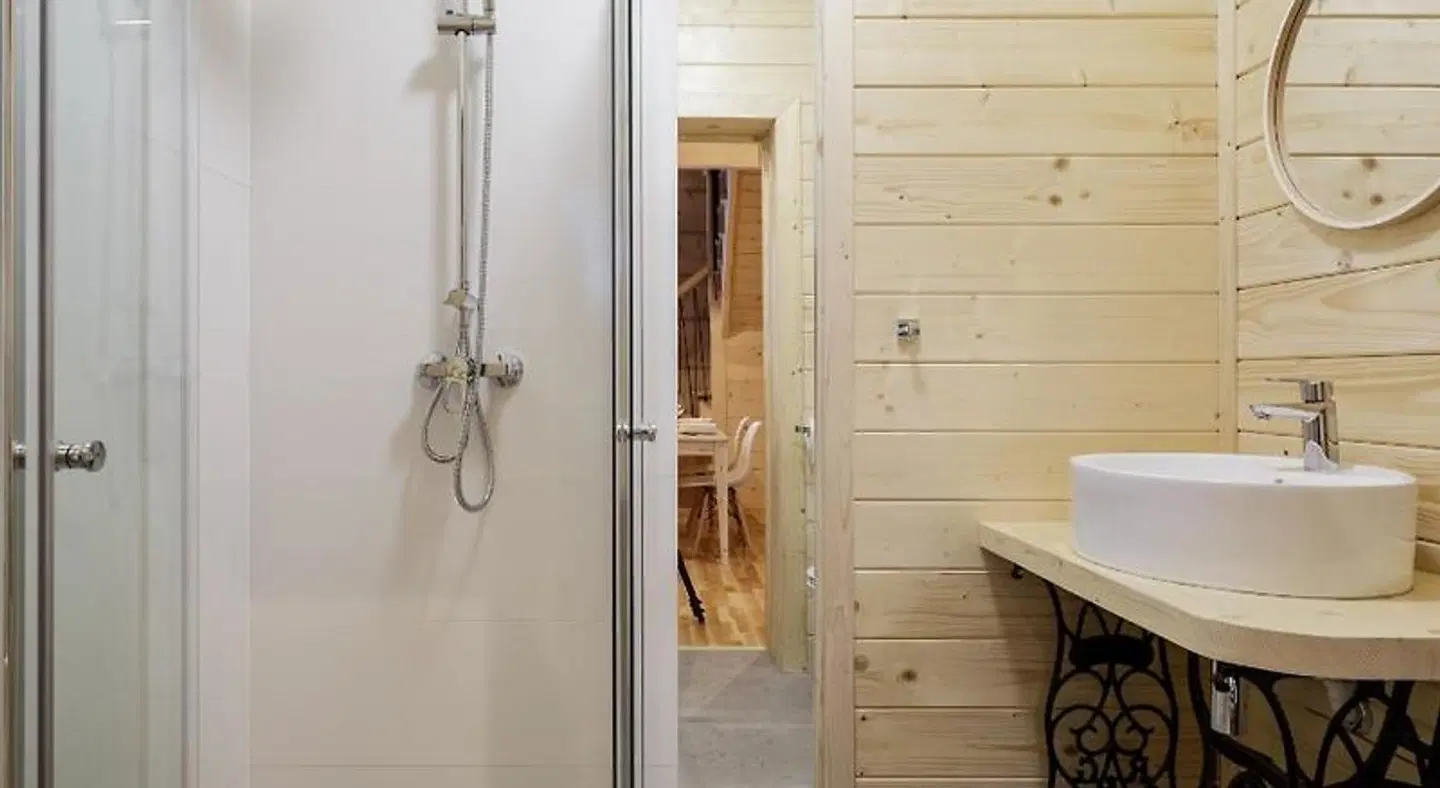 Tatra Wood House Badezimmer