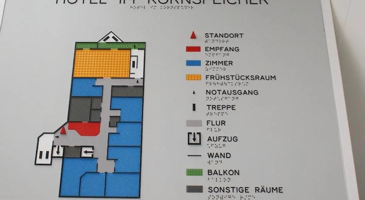 Im Kornspeicher Landkarte