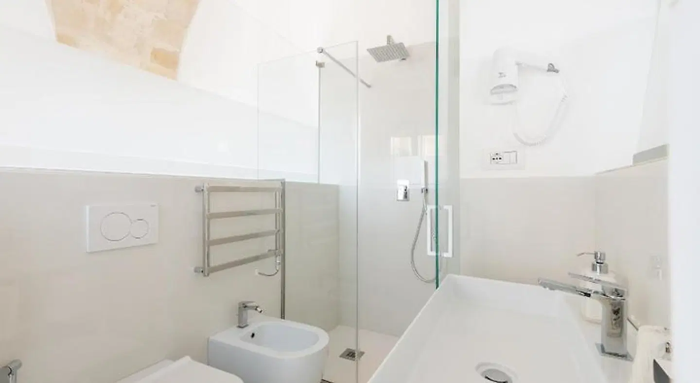 Vittorio Veneto Matera Luxury Rooms Badezimmer