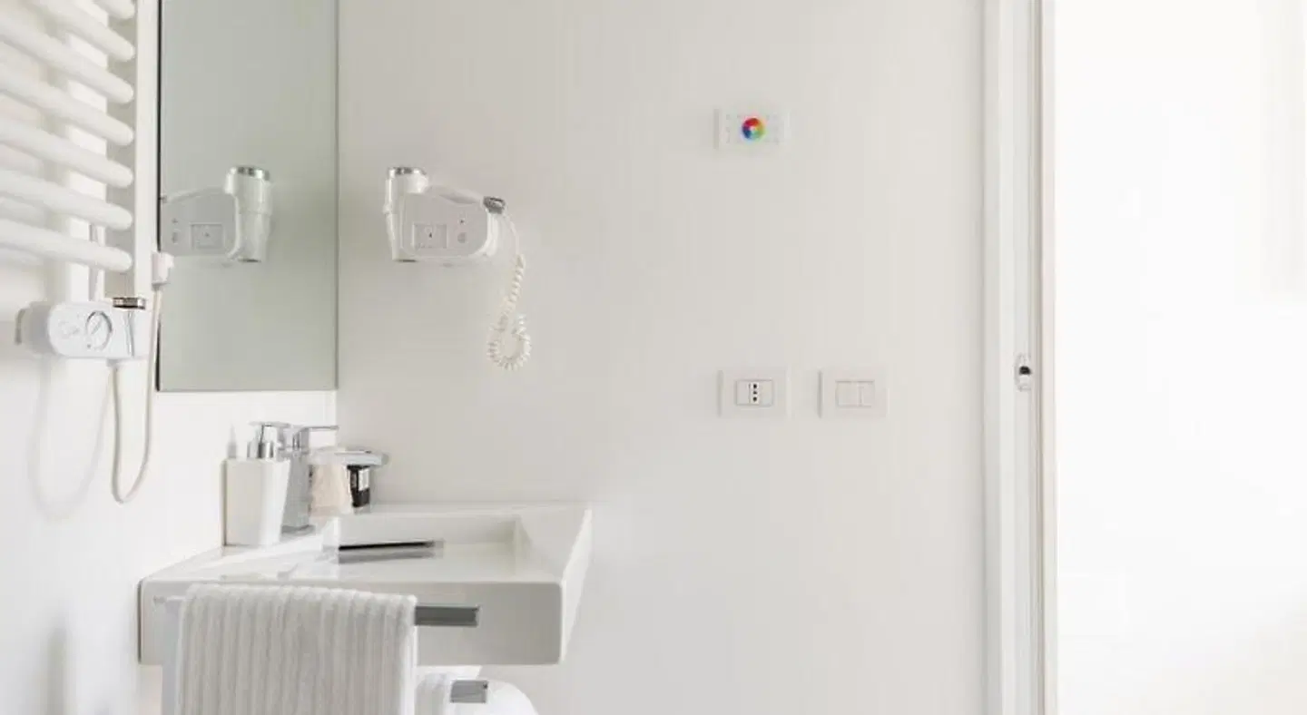 Vittorio Veneto Matera Luxury Rooms Badezimmer