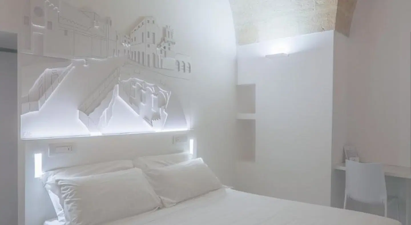 Vittorio Veneto Matera Luxury Rooms Badezimmer