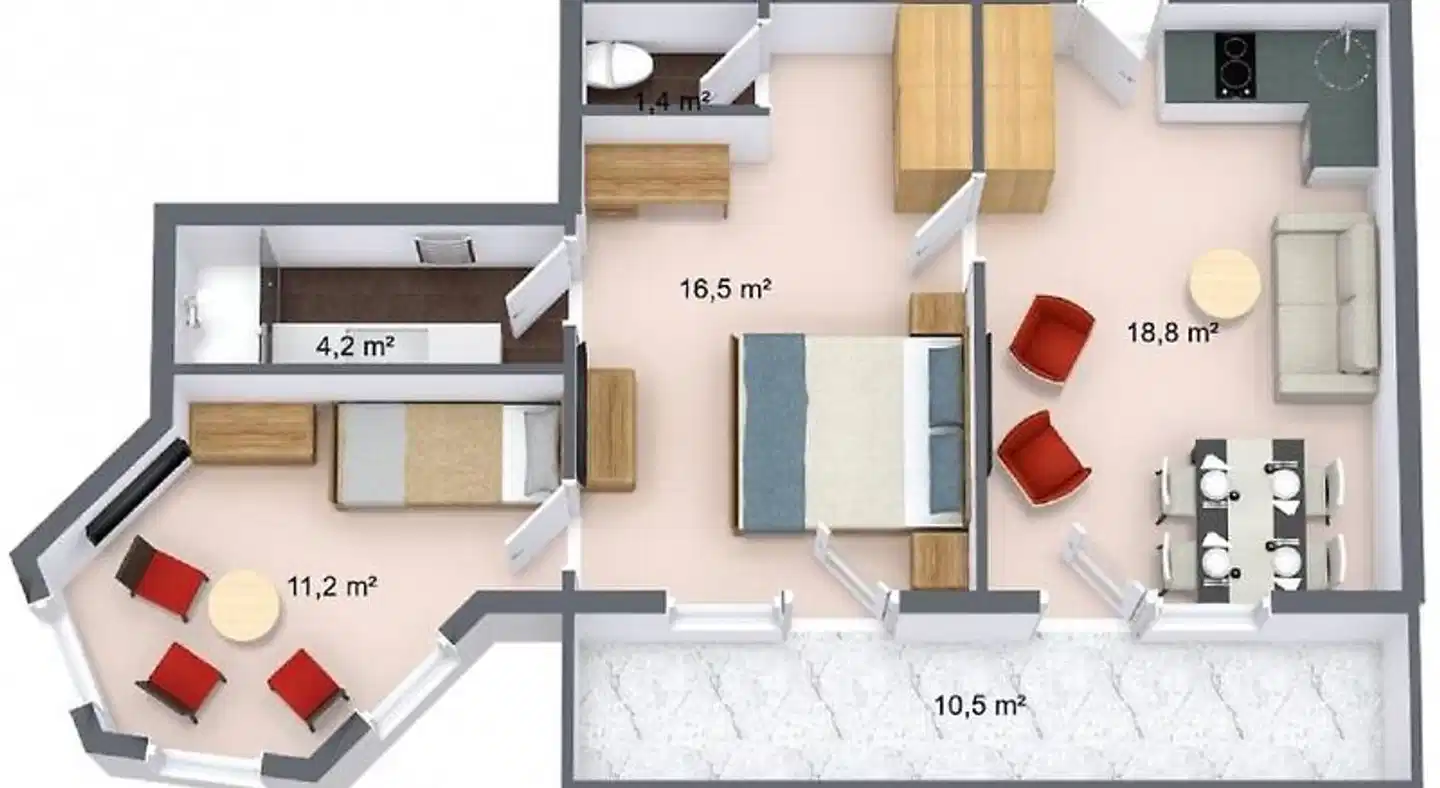 Seehof Modellaufnahme