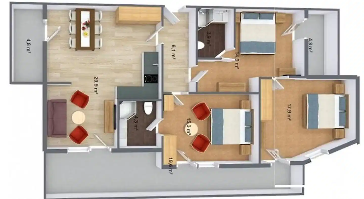 Seehof Modellaufnahme