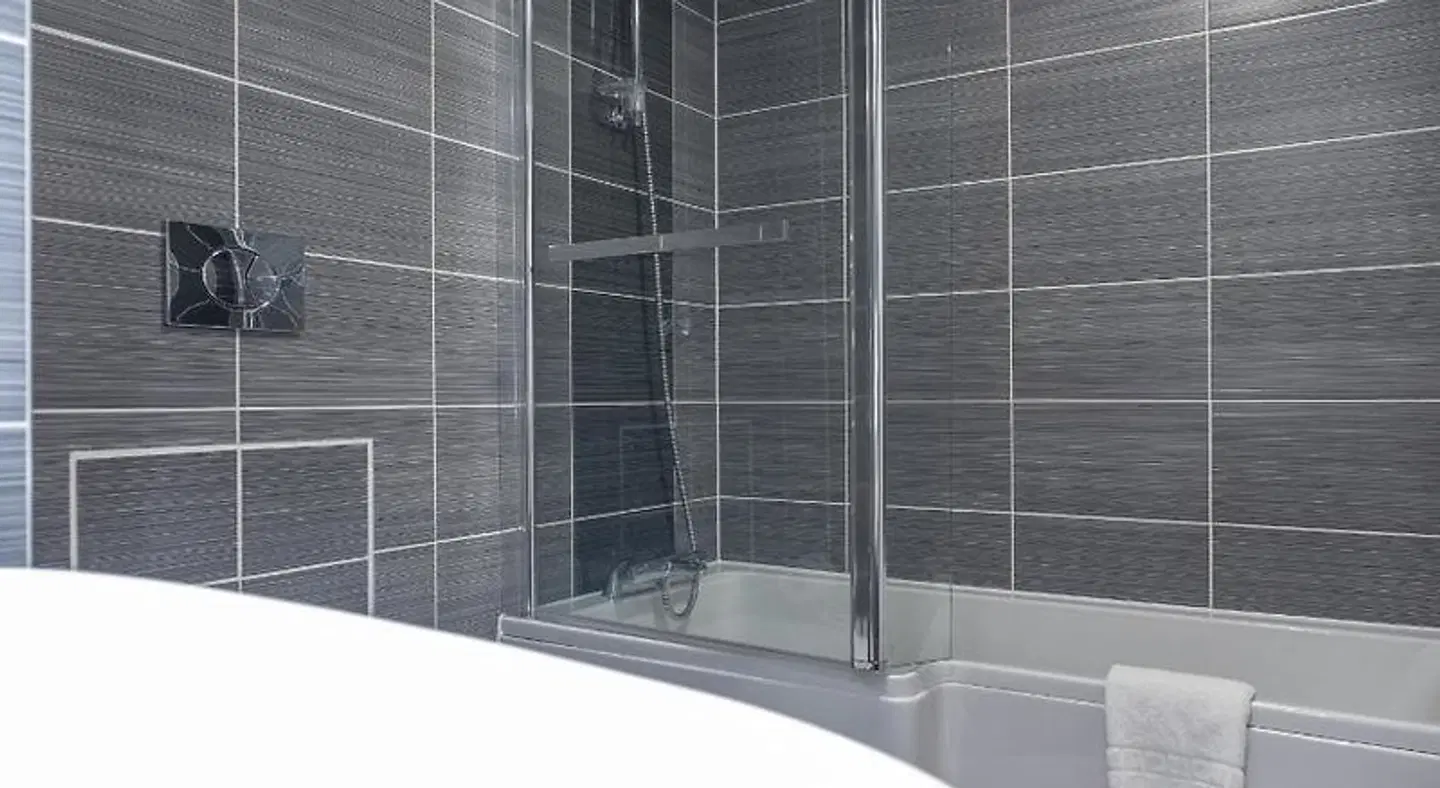 Burleigh Court Hotel Badezimmer