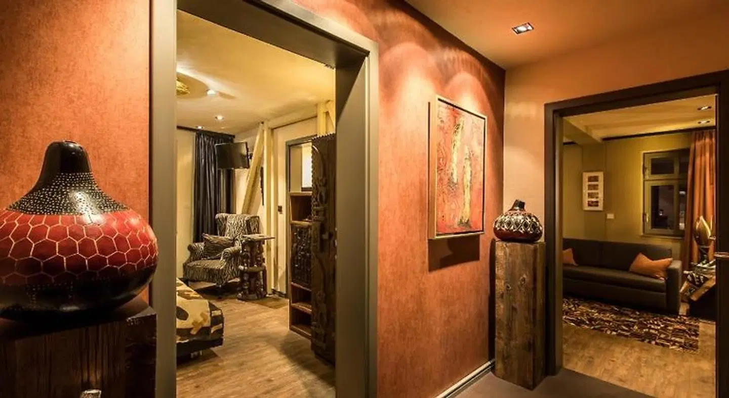 Farmerhaus-Lodge Badezimmer