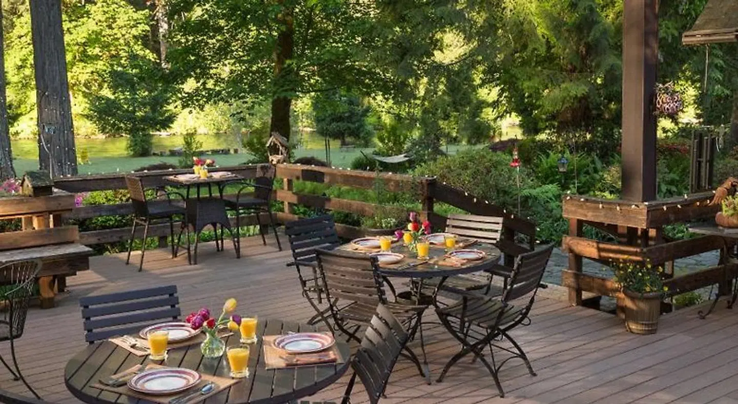 Eagle Rock Lodge Terrasse