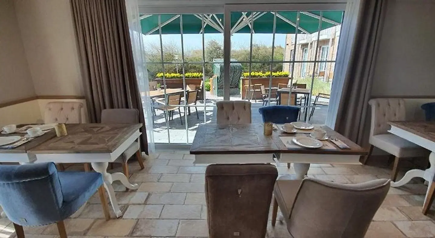 Heimathafen Juist Terrasse