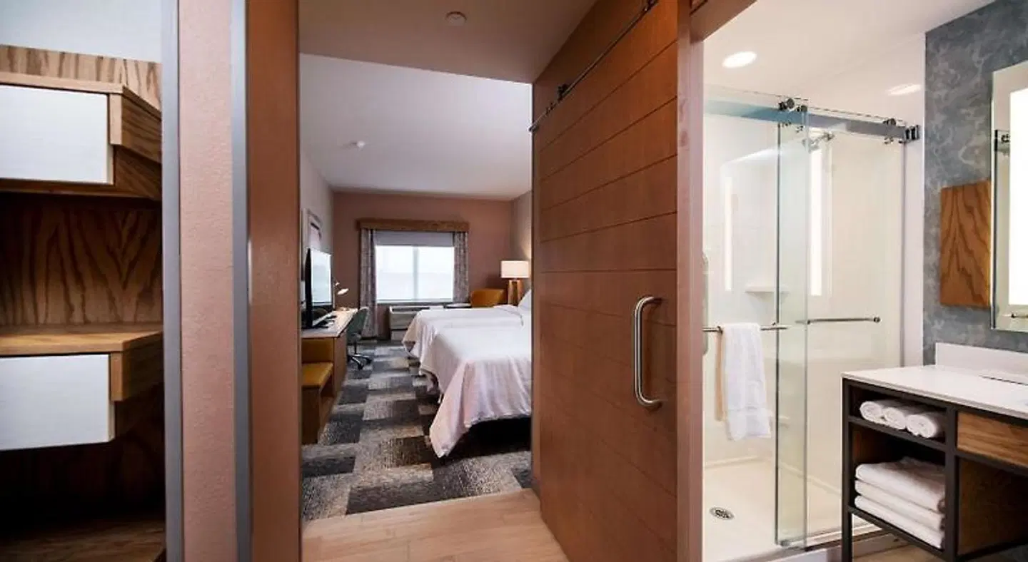 Hilton Garden Inn Moncton Downtown Badezimmer