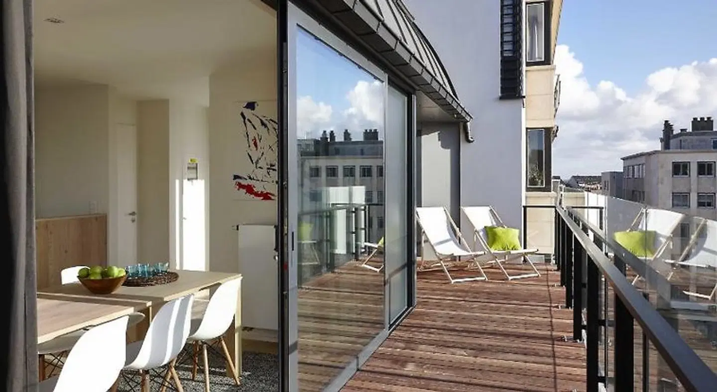 Kustappartementen Terrasse
