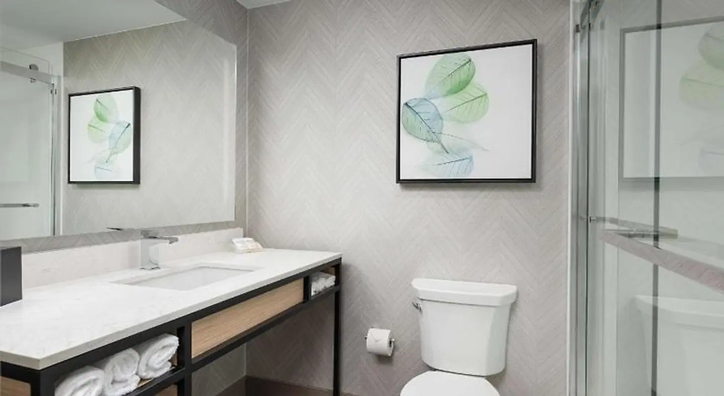 Hilton Garden Inn Chattanooga Downtown Badezimmer