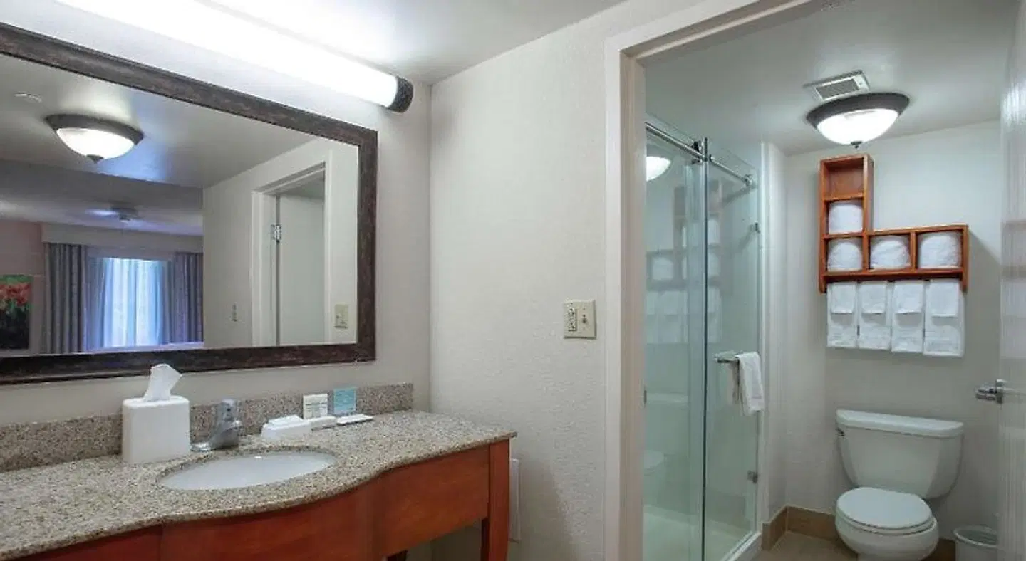 Hampton Inn & Suites Williamsburg-Richmond Rd. Badezimmer