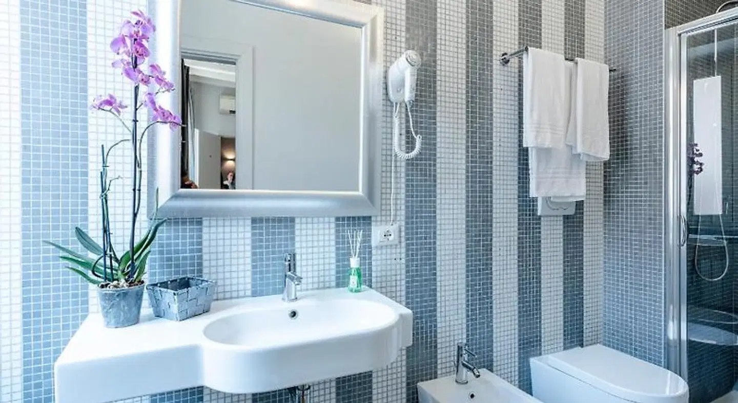 Relais Casa Della Fornarina Badezimmer