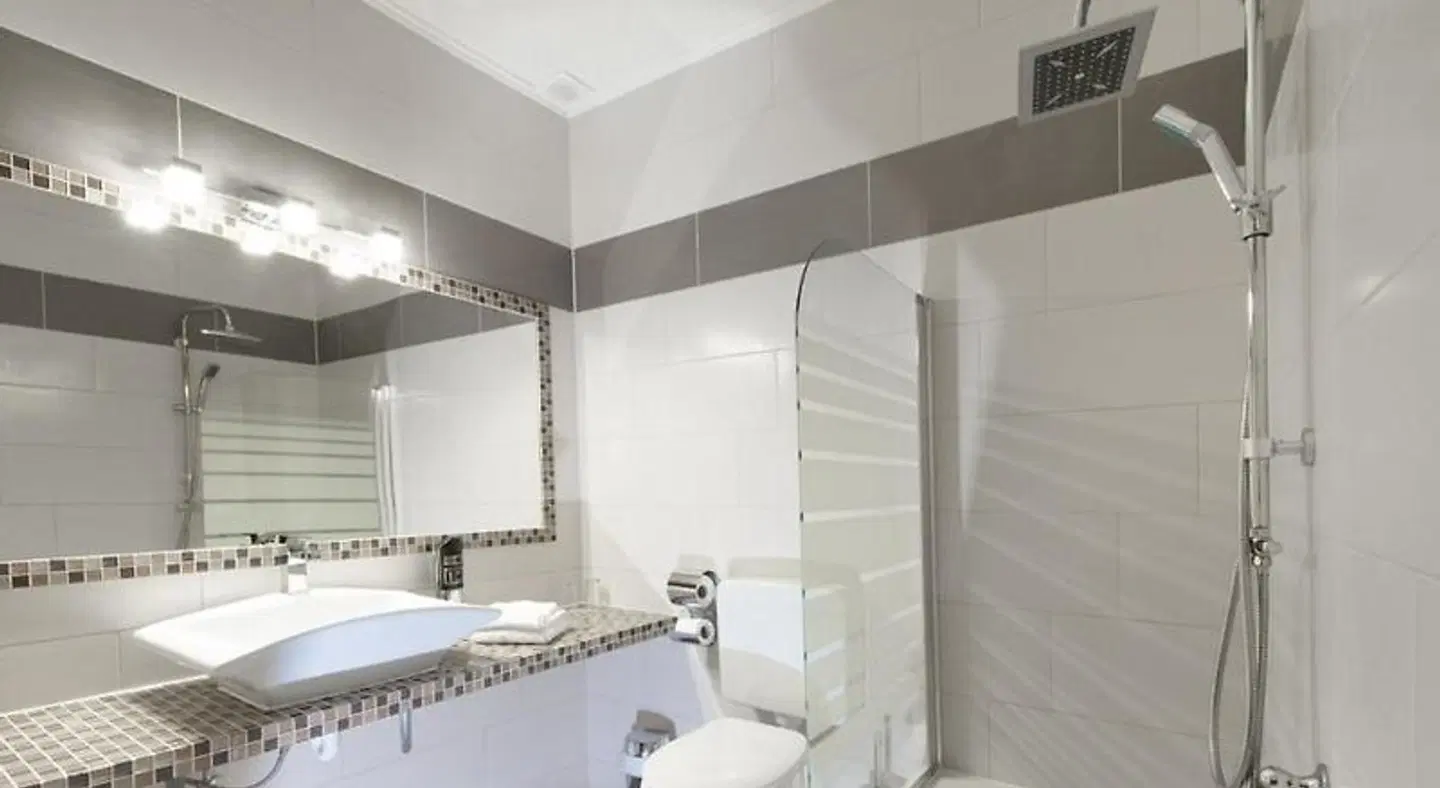 Pension Hoogerland Badezimmer