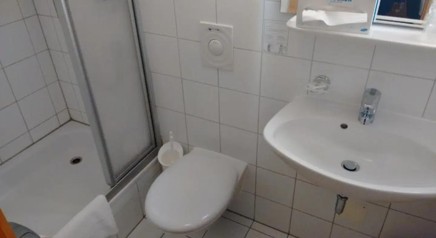 Pfaubräu Badezimmer